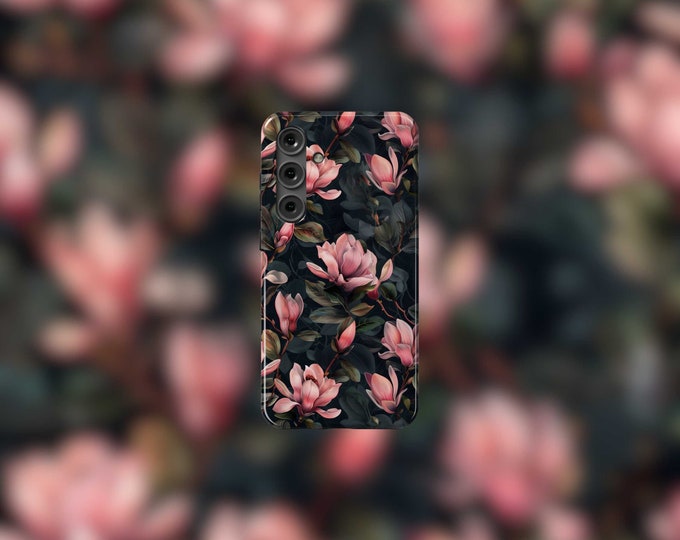 Magnolia Blossoms Samsung Tough Case - S22-S24 Series