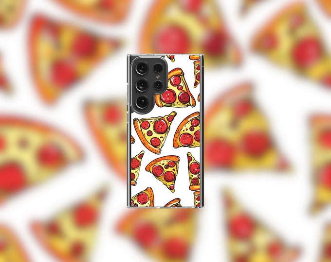 Pizza Samsung Clear Case - S22/S23/S24 Series