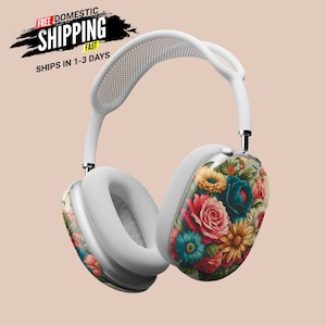 AirPods Max Headphone Covers | Retro Floral | AirPods Max Case | AirPod Max Cover