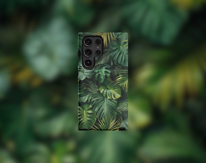 Tropical Palm Leaf's Samsung Tough Case - S22-S25 Series