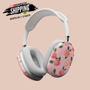 AirPods Max Headphone Covers - Cute Summer Peaches - Stylish  Durable AirPods Max Case for Protection