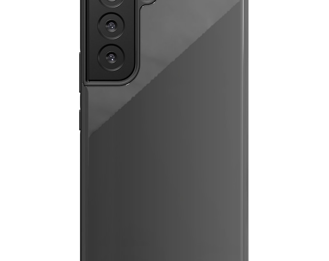 Black Grey Gradient Samsung Case - S22/S23/S24 Series, Dual-Layer Protection, Matte/Glossy Finish - Durable & Stylish