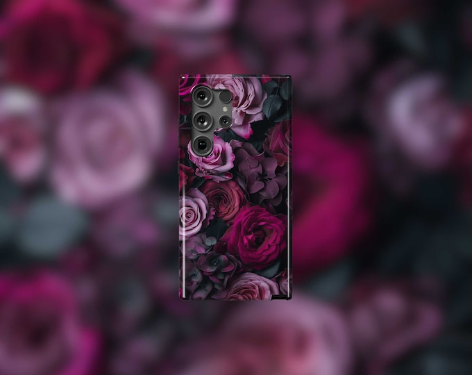 Gorgeous Purple Roses Samsung Tough Case - S22-S24 Series