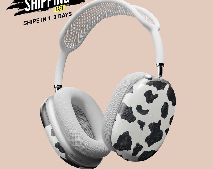 AirPods Max Headphone Covers | Cow Print | AirPods Max Case | AirPod Max Cover