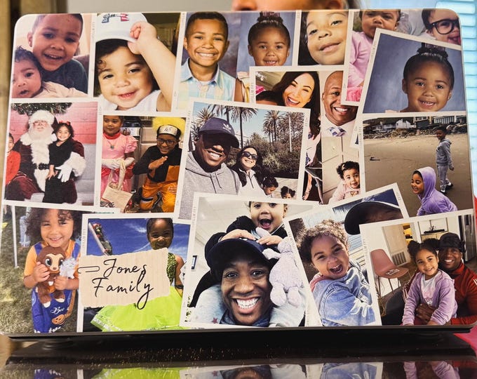 Personalized Photo Collage MacBook Case | Custom Design for MacBook Pro 13" 14" 15" 16" & Air 13" 15" | 2021-2024 Models