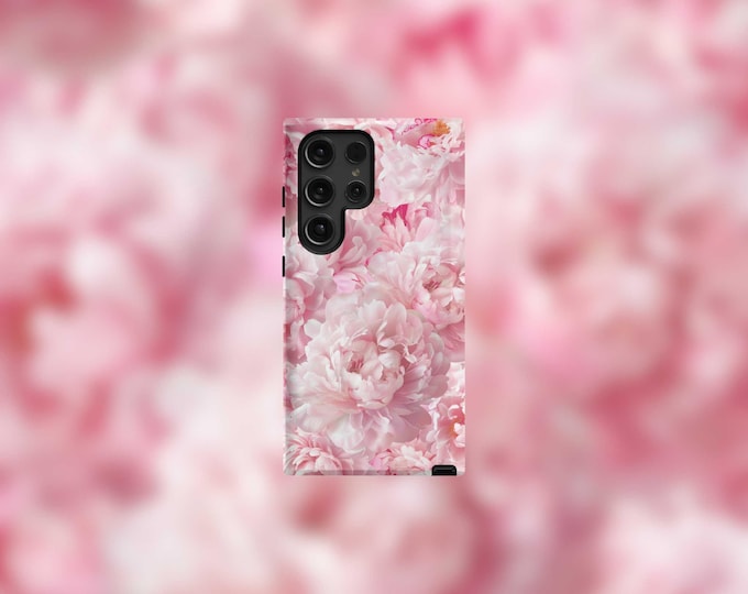 Blossomed Peonies Samsung Tough Case - S22-S25 Series