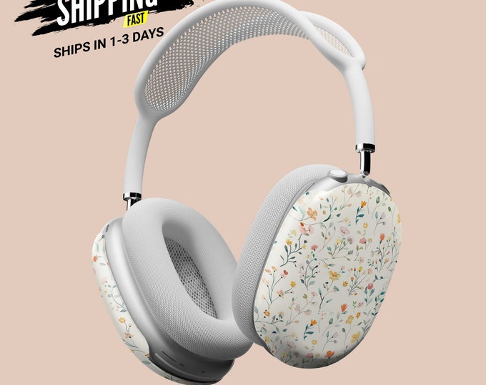 AirPods Max Headphone Covers | Cute Watercolor Flowers | AirPods Max Case | AirPod Max Cover