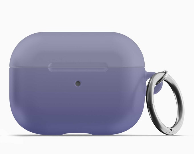 Midnight Silver AirPod Case w/Keychain - Fits 1st 2nd Gen AirPods AirPod Pros