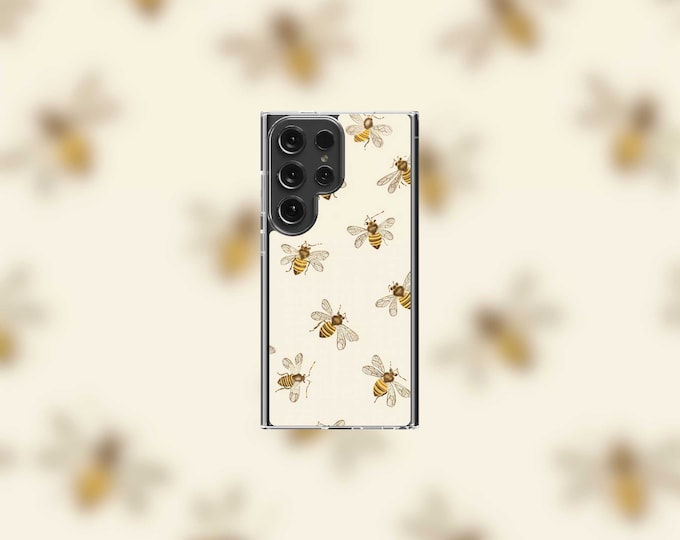 Honey Bee Samsung Clear Case - S22/S23/S24 Series
