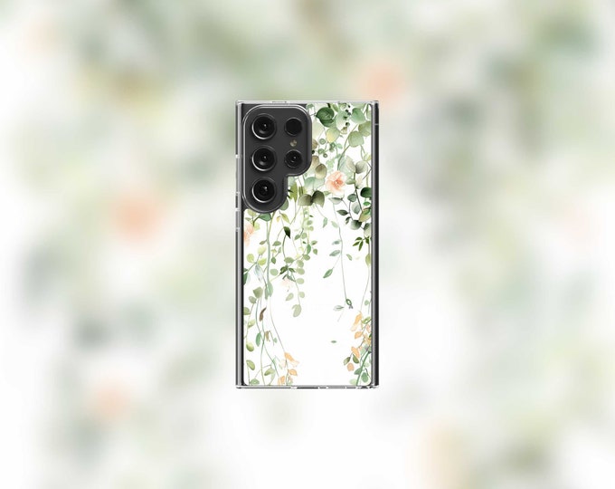 Vines Illustration Samsung Clear Case - S22/S23/S24 Series