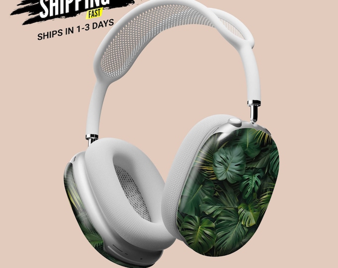 AirPods Max Headphone Covers | Tropical Palm Leaf's | AirPods Max Case | AirPod Max Cover