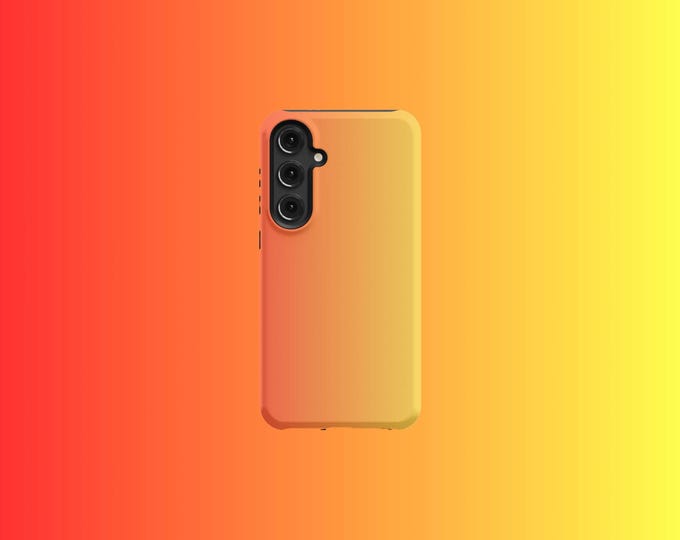 Sunset Gradient Samsung Tough Case - S23/S24/S25 Series, Matte/Glossy Finish