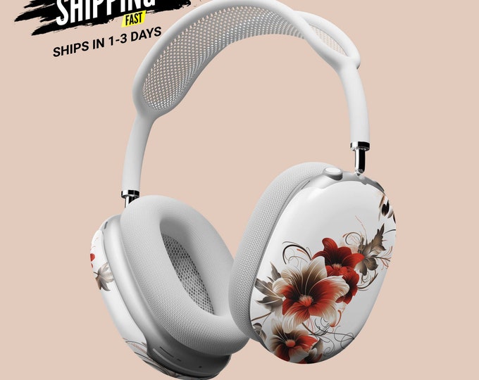 AirPods Max Headphone Covers | Bold Blooms | AirPods Max Case | AirPod Max Cover