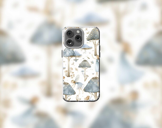 Clear MagSafe iPhone 13-16 Case  FairyLand Design with Stunning Art