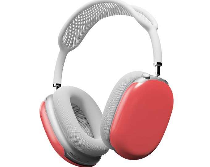 AirPods Max Headphone Covers | Coral Red | AirPods Max Case | AirPod Max Cover