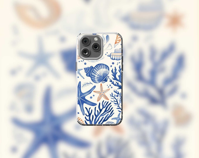 Under The Sea MagSafe Clear iPhone Case for Models 12-15
