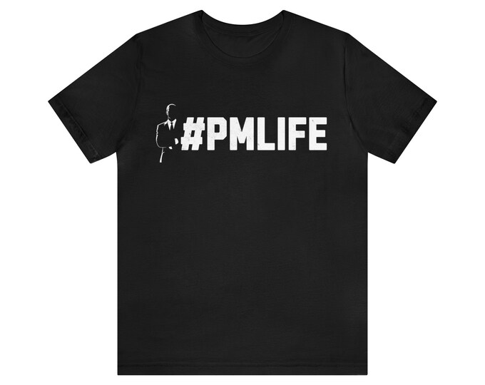 Project Management-Inspired (Male) T-Shirt - '#PMLIFE' - Available in Multiple Colors