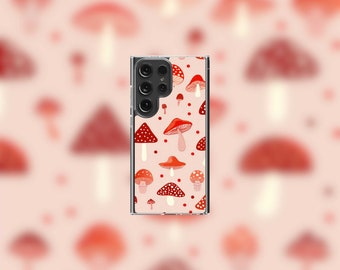 Mushroom Magic Samsung Clear Case - S22/S23/S24 Series