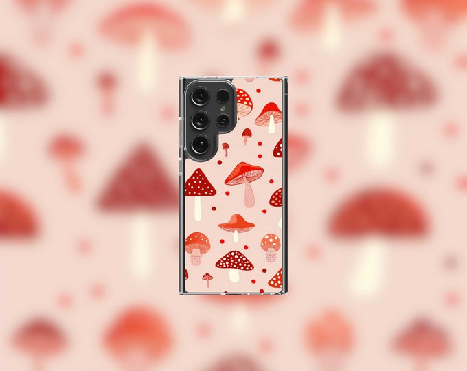 Mushroom Magic Samsung Clear Case - S22/S23/S24 Series