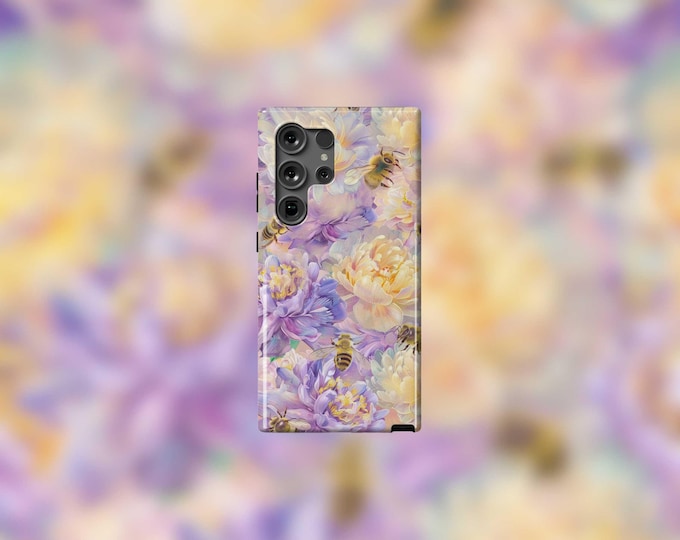 Floral Bee's Samsung Tough Case - S22-S25 Series