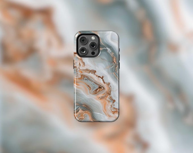 Classic Marble MagSafe Tough iPhone 13-16 and 16e Case