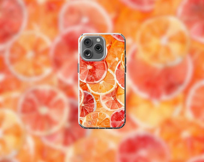 CITRUS CLUB MagSafe Clear iPhone Case  Compatible with iPhone 13-16  Stylish Protection