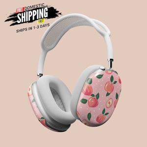 AirPods Max Headphone Covers | Cute Summer Peaches | AirPods Max Case | AirPod Max Cover