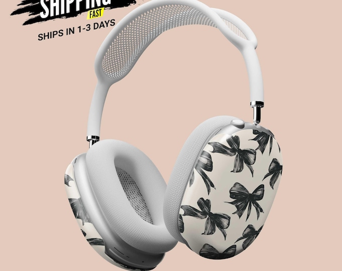 AirPods Max Headphone Covers with Sophisticated Bows  Stylish AirPods Max Case