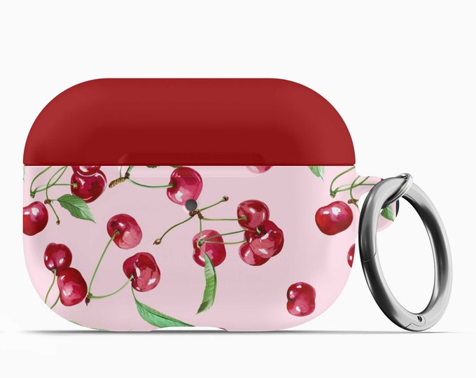 Summer Cherries AirPod Case - Fits 1st 2nd Gen AirPods AirPod Pros