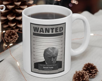 Donald Trump Mug Shot 11oz Ceramic Mug