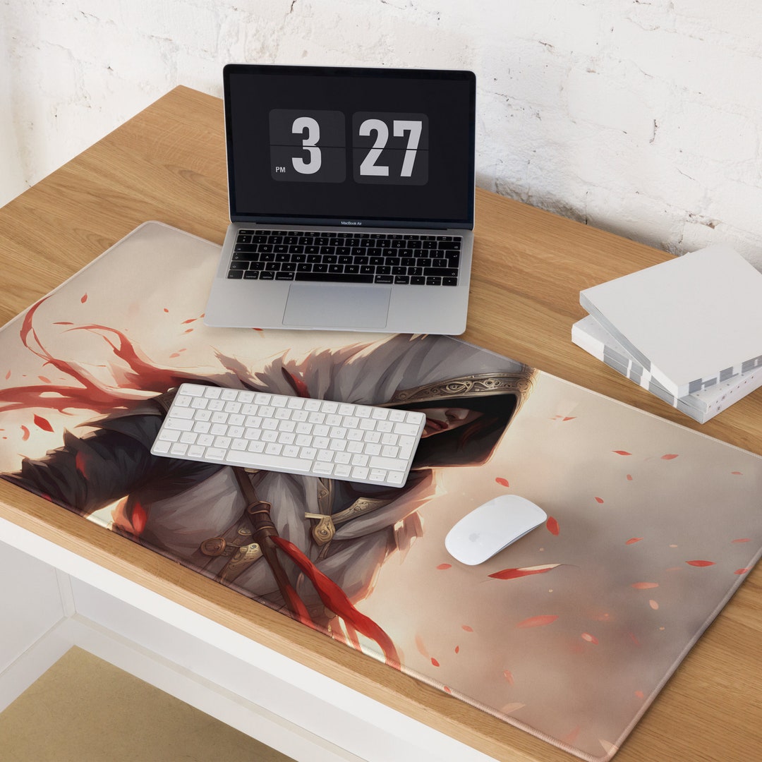 Assassin Desk Mat, Assassins Mouse Pad, Video Game, Gaming Mouse Pad