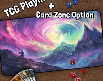 マジカルマウンテンTCGプレイマット、レインボーマウンテン