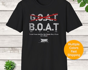 Goat Boat MMA Shirt, MMA Quote, BJJ Jiu Jitsu T-Shirt Unisex, Bjj Shirt, Jiu Jitsu Shirt, Brazilian Jiu Jitsu Shirt, Martial Arts Shirt,