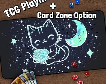 ポケモンカードゲーム対応TCGプレイマット、パステルブルーTCGプレイ 