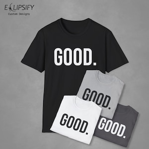 Gute Motivation T-Shirt Unisex, Zitat Shirt, Motivation Shirt, Motivation, Hustle, Mindset, Inspiration Shirt, Gym Shirt, Gym Wear