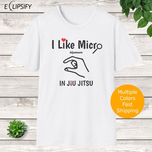 Micro Adjustments BJJ Jiu Jitsu T-Shirt Unisex, Bjj Shirt, Jiu Jitsu Shirt, Brazilian Jiu Jitsu Shirt, Martial Arts Shirt, MMA