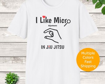 Micro Adjustments BJJ Jiu Jitsu T-Shirt Unisex, Bjj Shirt, Jiu Jitsu Shirt, Brazilian Jiu Jitsu Shirt, Martial Arts Shirt, MMA