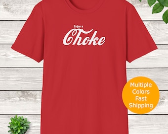 Genießen Sie eine Choke BJJ Jiu Jitsu T-Shirt Unisex, Bjj Shirt, Jiu Jitsu Shirt, brasilianisches Jiu Jitsu Shirt, MMA
