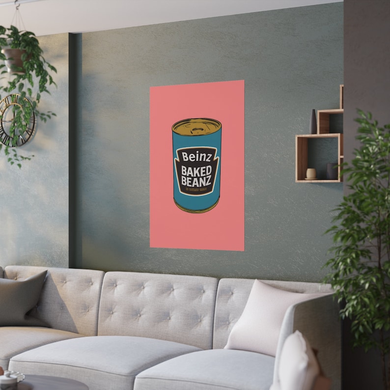 Baked Beans Print, Baked Beans Poster, Andy Warhol Art, Baked Beans Art ...
