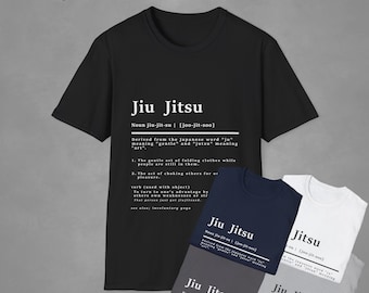 Jiu-Jitsu-Definition, Bjj-Shirt, Jiu-Jitsu-Shirt, brasilianisches Jiu-Jitsu-Shirt, Kampfsport-Shirt, Bjj-Tücher, Tücher, lustig