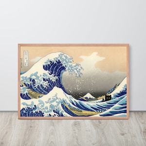 Große Welle vor Kanagawa Katze Druck, Katzen Poster, Schwarze Katze Kunst, Schwarze Katze Druck, Katzen Poster, Anime Katze, Blumendruck, Katzenliebhaber, Japanische Kunst
