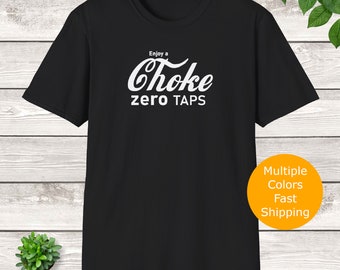Genieße eine Choke Zero Taps BJJ Jiu Jitsu T-Shirt Unisex, Bjj Shirt, Jiu Jitsu Shirt, brasilianisches Jiu Jitsu Shirt, MMA
