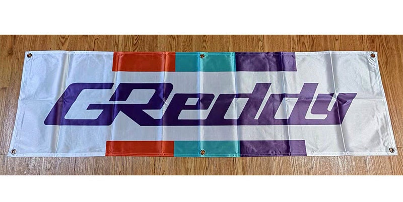 3x5 GReddy Racing Flag Polyester Printed Racing Car Banner For
