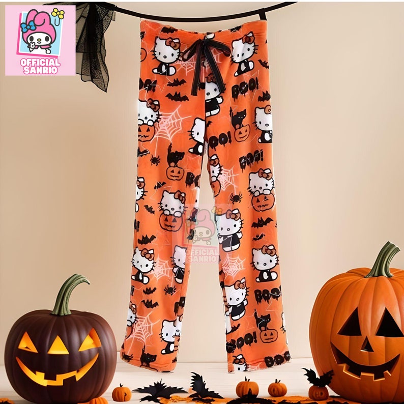 Hello Kitty Pajamas for Couple's Comfort Stylish Halloween Edition