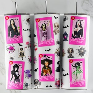Pink Babes of Halloween, Ready To press Sublimation Transfer. 30 oz prints, 20 oz prints, tumbler prints