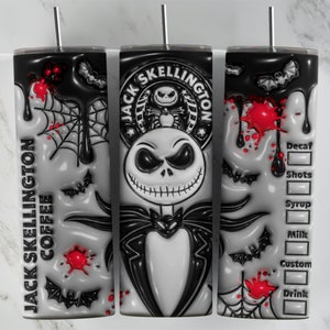 3D NBC, Jack, Ready To press Sublimation Transfer. 30 oz prints, 20 oz prints, tumbler prints
