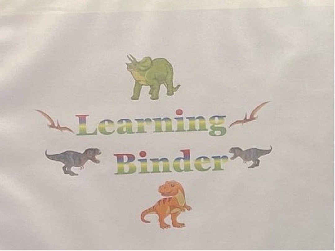 Prek Educational Practice Binders boys Etsy