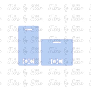 Vertical and Horizontal OC ID Badge Backer File