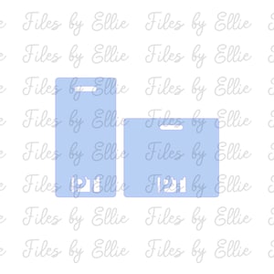 Vertical and Horizontal PT ID Badge Backer File