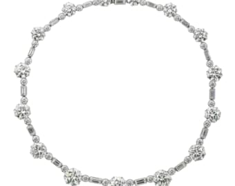 ヴィンテージ復刻版マリー・アントワネットネックレス - 925